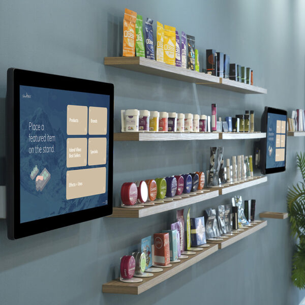 GC-AC1 // Floating wall-mounted Pick & Place display