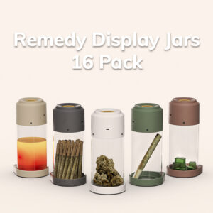 Remedy Display Jars - 16 Pack